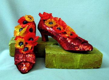 whose shoes shoe dorothy wizard of oz